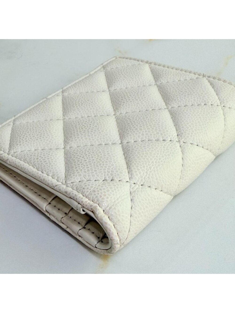 Chanel Quilted Caviar Leather Bifold Wallet - Picture 10 of 16